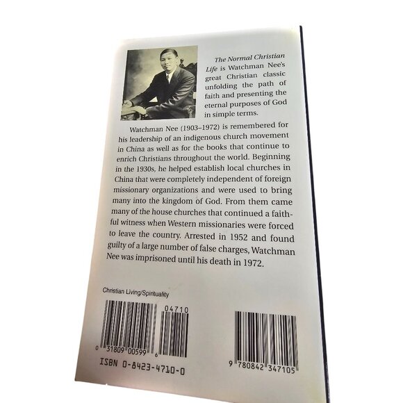 Watchman Nee "The Normal Christian Life" Paperback - Picture 5 of 6